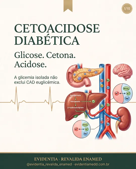 Capa da revisão Cetoacidose diabética