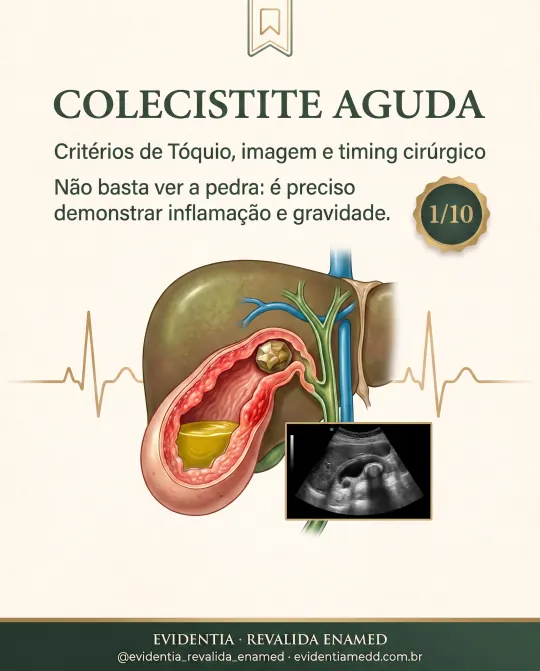 Capa da revisão Colecistite aguda