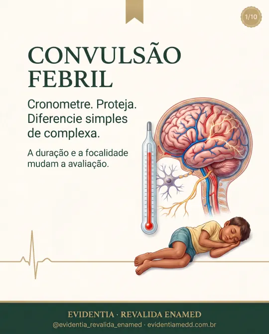 Capa da revisão Convulsão febril