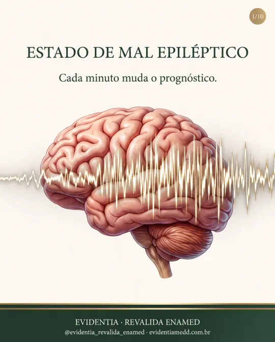 Capa da revisão Estado de mal epiléptico
