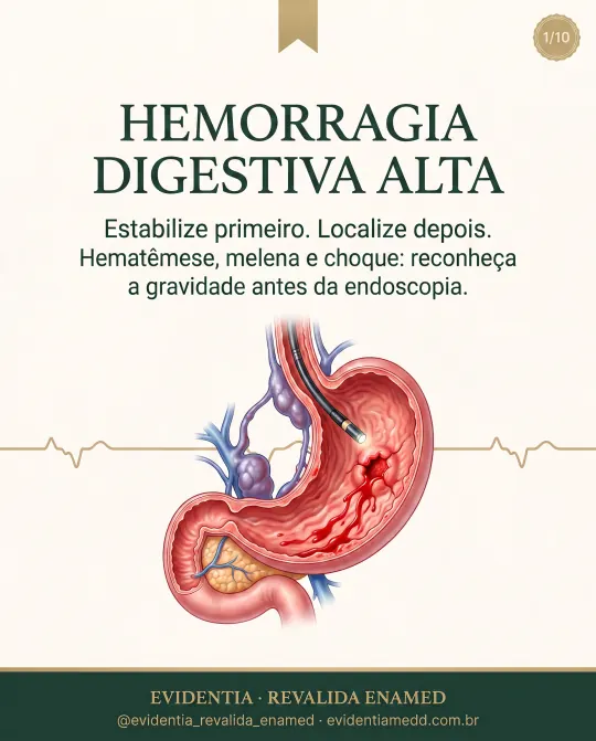 Capa da revisão Hemorragia digestiva alta