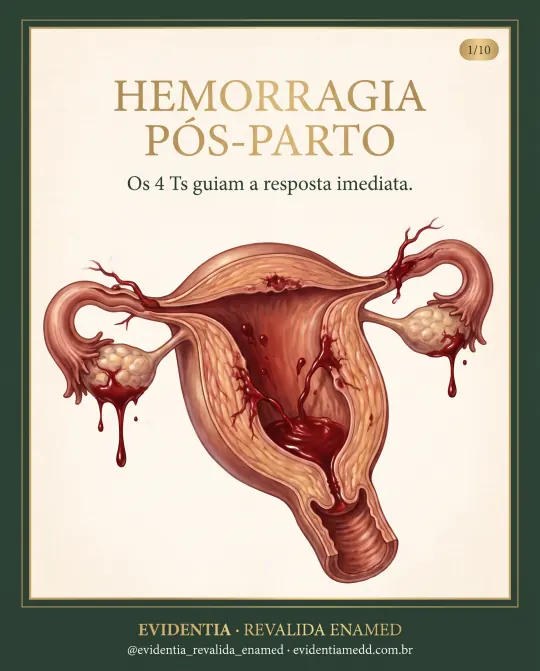 Capa da revisão Hemorragia pós-parto