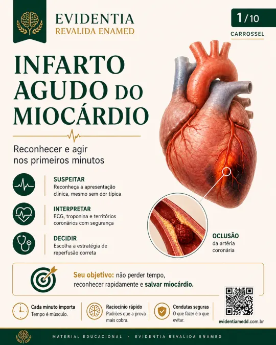 Capa da revisão Infarto agudo do miocárdio