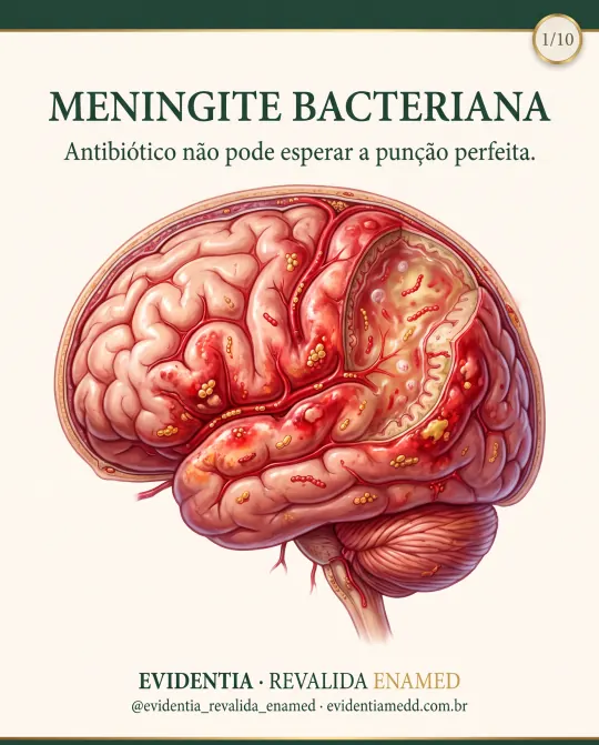 Capa da revisão Meningite bacteriana